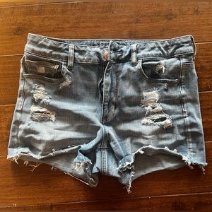American Eagle super stretch jean shorts